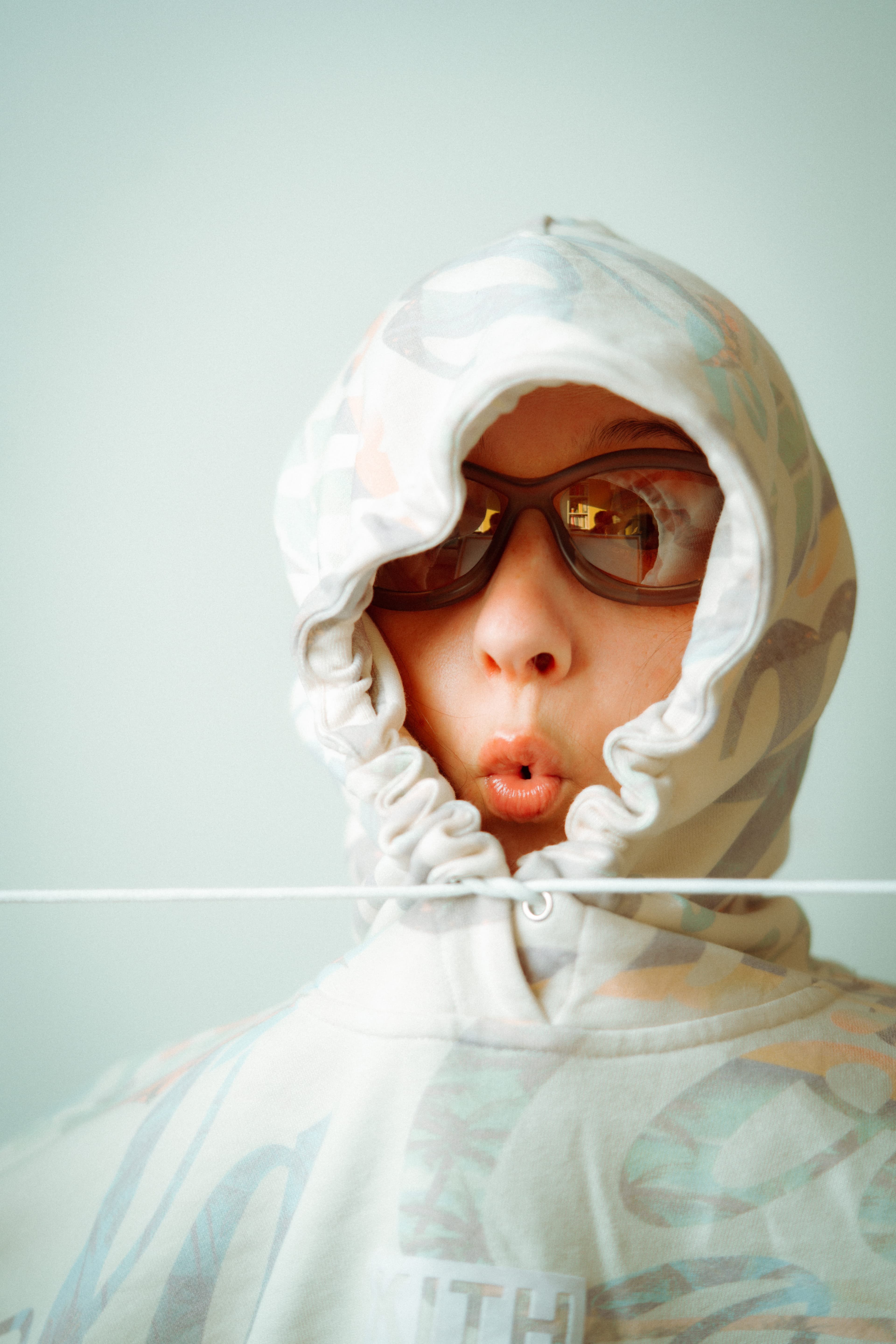 Portrait shot in a contemporary urban setting