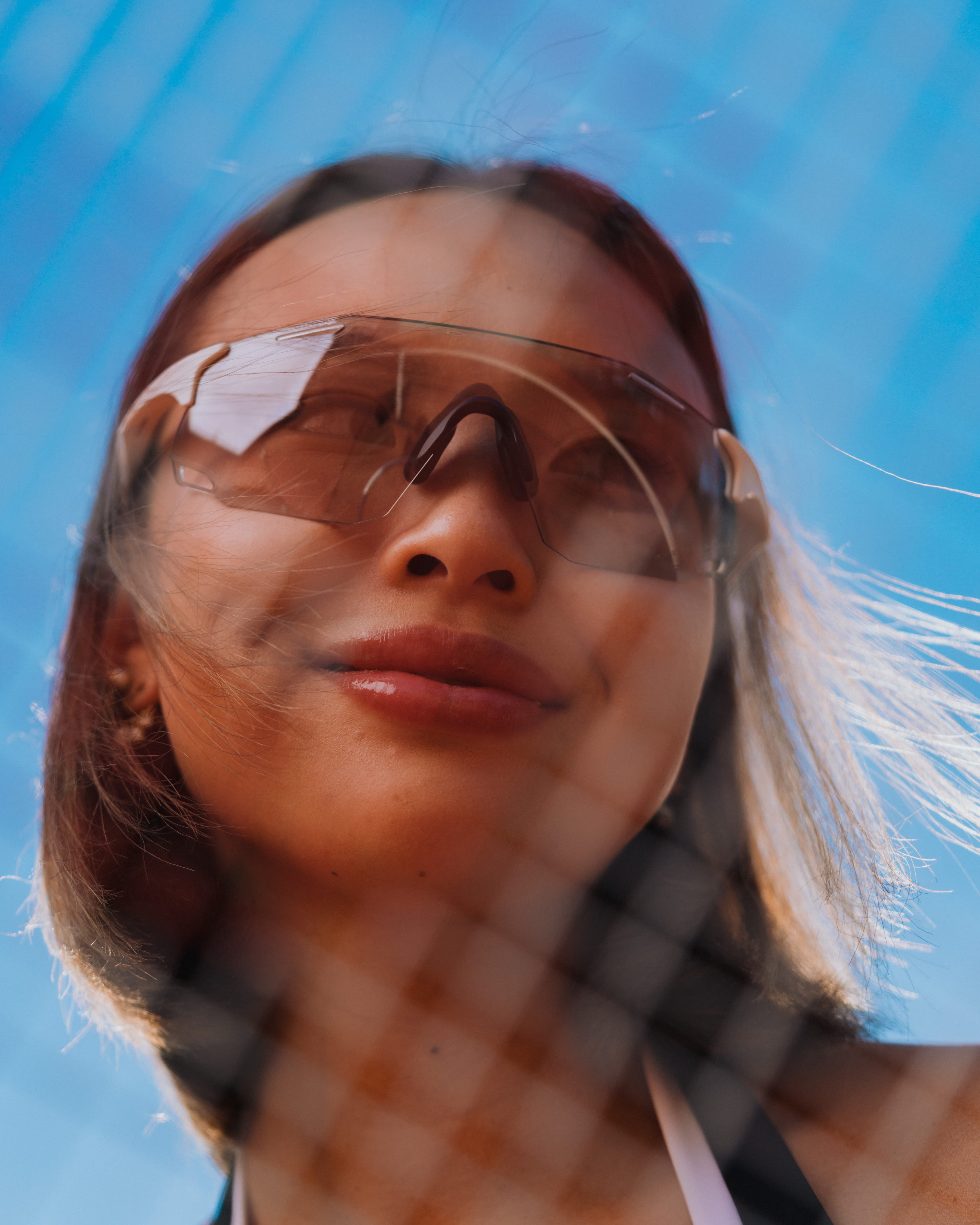 Visual storytelling frame with textured background